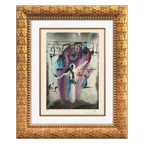 Salvador Dali- Original Lithograph “Hatikvah”