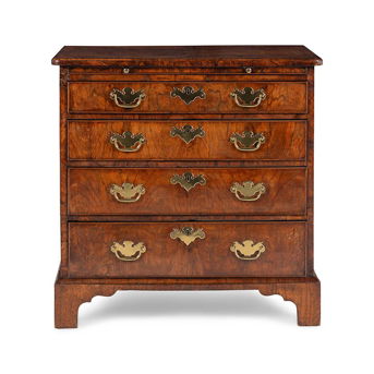 A George II Walnut Bachelor's Chest