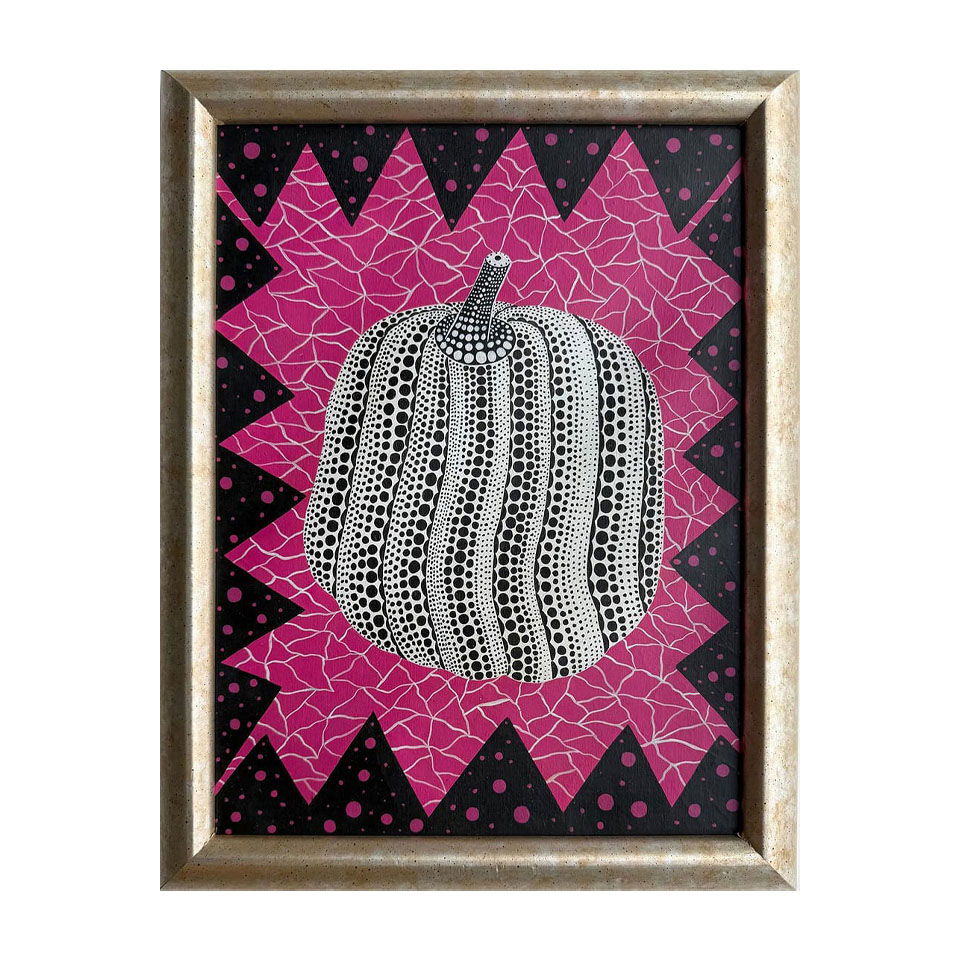 Yayoi Kusama (B.1929) Pumpkin Acrylic on canvas Japanese In the Style of. Pop Art Era