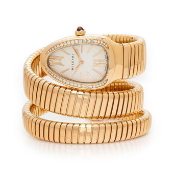 Bulgari, Ref. 103002 'Serpenti Tubogas' 18K Rose Gold Watch