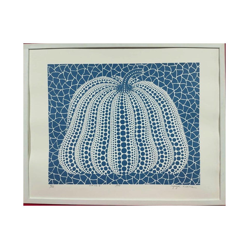 Yayoi kusama (B.1929) Screenprint on paper Japanese In the Style of. Pop Art Era