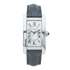Cartier Tank Americaine Stainless Steel Watch Ref. WSTA0017, 2020