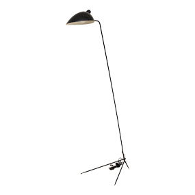 Serge Mouille, 1 Arm Floor Lamp