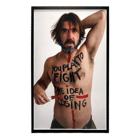 William Klein — “Eric Cantona, Paris 2004” — Limited Edition C-Type Print