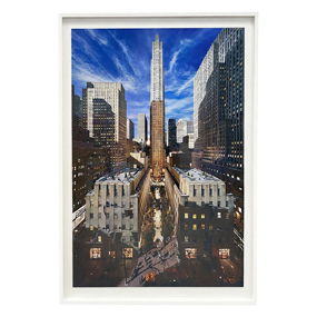 Rockefeller Center, NYC, Day to Night, 2013 by Stephen Wilkes (American, b. 1957)