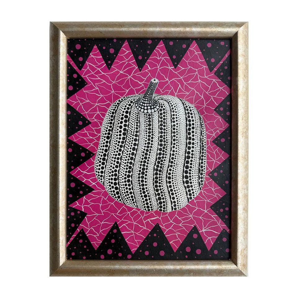 Yayoi Kusama (B.1929) Pumpkin Acrylic on canvas Japanese In the Style of. Pop Art Era