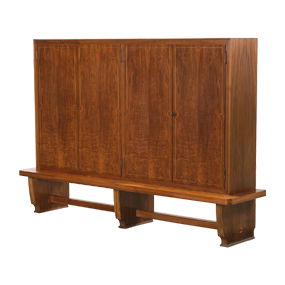 Deco Mahogany Cabinet