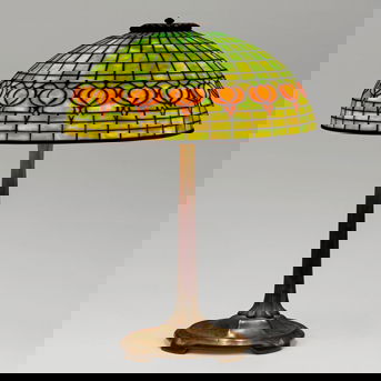 Tiffany Studios 'Pomegranate' Table Lamp, circa 1905