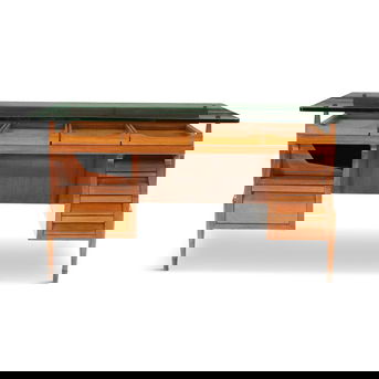 Attributed to Ico Parisi Sculptural Desk 1950