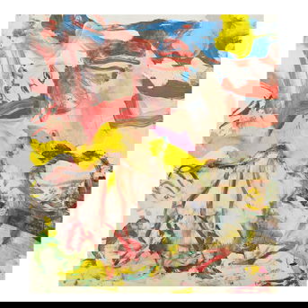 Willem de Kooning (American/Dutch, 1904–1997) Figures in Landscape VI, 1980