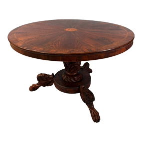 Federal Inlaid Tilt-Top Table
