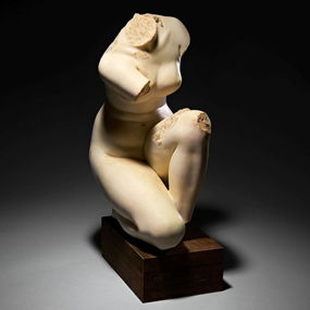 A Roman Marble Torso of a Crouching Venus Circa 1st-2nd Century A.D.