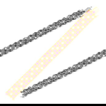 An 18K Gold, Ruby, and Diamond Bracelet