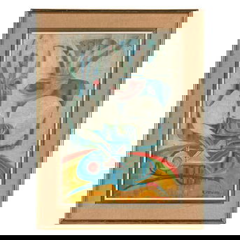 Robert Perniaux (French, 1906-1973) Equilibristes, 1961