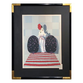 Erté “Lafayette” Signed Serigraph LE