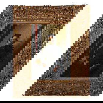 Emile Friant (French, 1863-1932) Madame Coquelin Mère