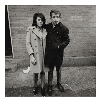 Diane Arbus (1923-1971) 'Courtship, Teenage Couple, Hudson St.', 1963
