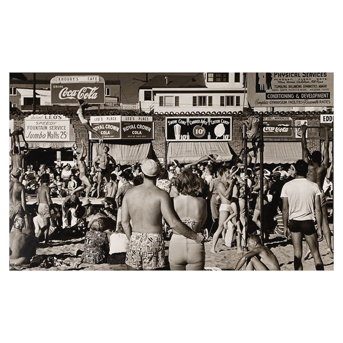 Max Yavno (1911-1985) Muscle Beach, <br>Los Angeles, 1949