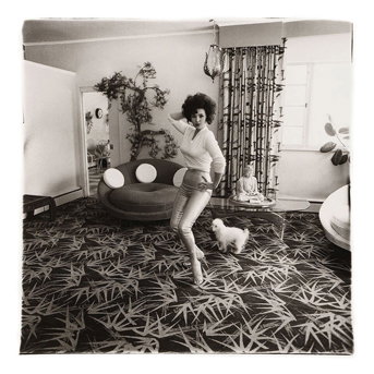 Diane Arbus (1923-1971) Blaze Starr in her living room, Baltimore, MD, 1964