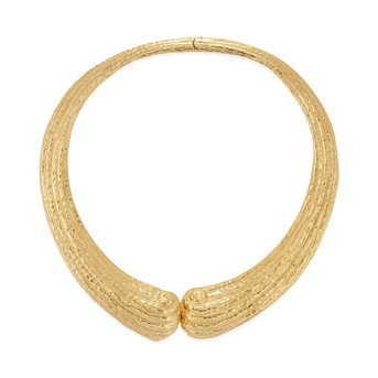 David Webb: An 18k Gold Torque Necklace