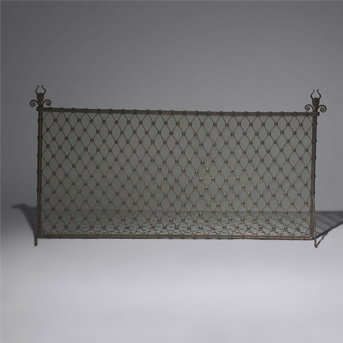 Samuel Yellin (American, b. Russia, 1884–1940) Fire Screen, c. 1930 for the Abraham T. Malmed