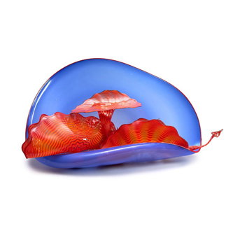 Dale Chihuly (Born 1941) Five-Piece 'Persian' Set