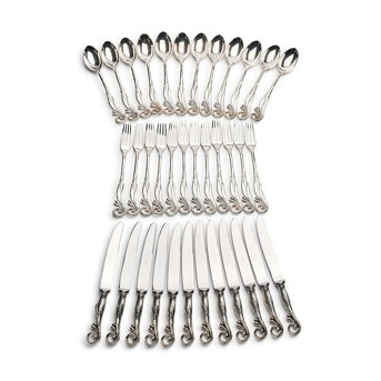 Wallace Silversmiths | a thirty-six-piece sterling silver flatware service