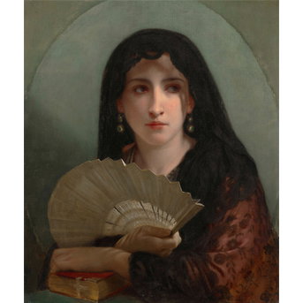 William-Adolphe Bouguereau <br>(La Rochelle 1825-1905) Pépita (Répétition)
