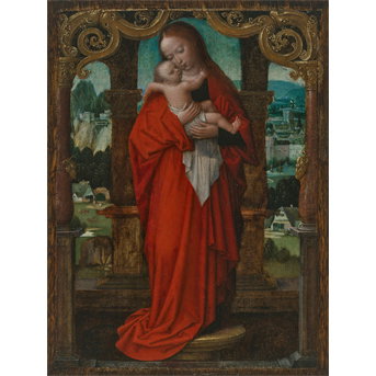 Adriaen Isenbrandt (Antwerp C. 1485-1551 Bruges) The Virgin and Child