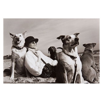 Annie Leibovitz (American, Born 1949); 'Josie and Blue and Molly and Sticker and Diane'