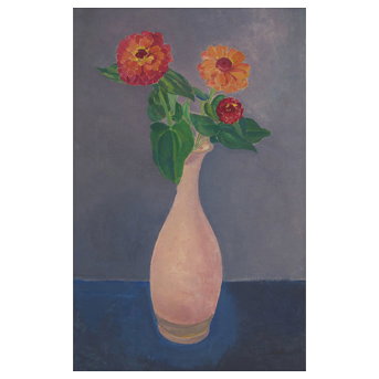 Charles Sheeler (American, 1883-1965) Zinnias, 1918