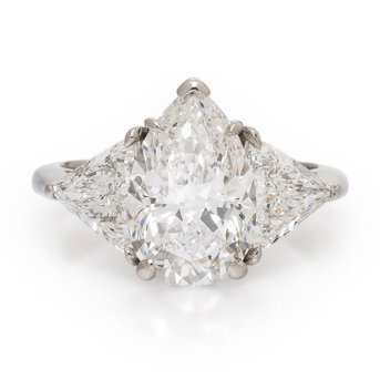 Tiffany & Co., Diamond and Platinum Ring