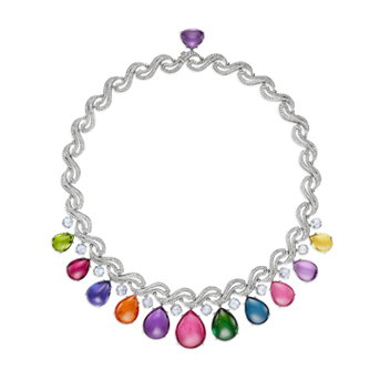 Bulgari Multi-gem and Diamond Necklace