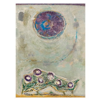 Kattingeri Krishna Hebbar (1911-1996) Morning Glory