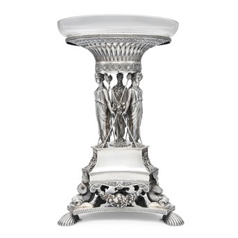 A Regency Silver Dessert Stand Mark of Paul Storr, London, 1813