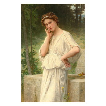William-Adolphe Bouguereau (French, 1825-1905) Rêverie