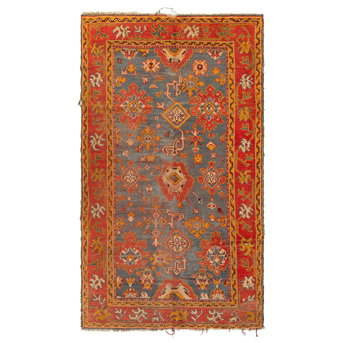 An Oushak Rug<br>Late 19th Century