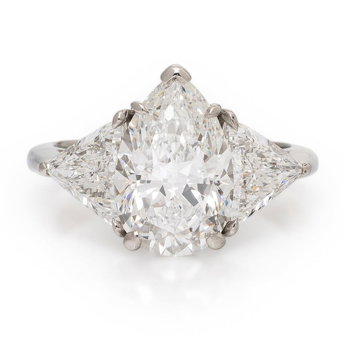 Tiffany & Co., Diamond and Platinum Ring