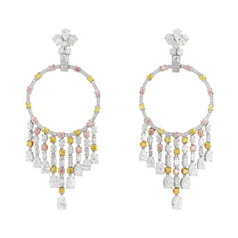 Graff Colored Diamond and Diamond ‘Gypsy' Earrings