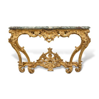 Console Du Début De L'époque Louis XV