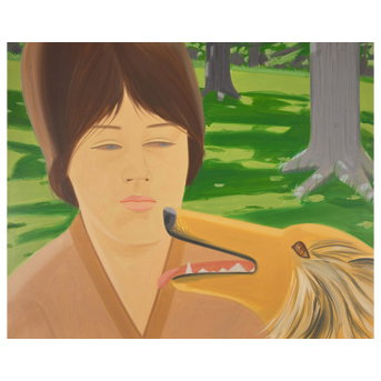 Alex Katz (American, b. 1927) Trishie and Laddy (Lady), 1975