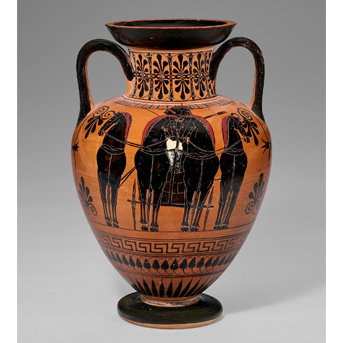 An Attic Black-Figured Neck-Amphora Attributed to the Antimenes Painter