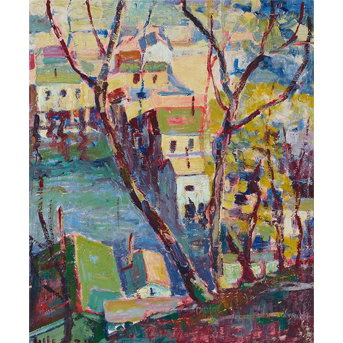 Selden Connor Gile (1877-1947) Above the Street