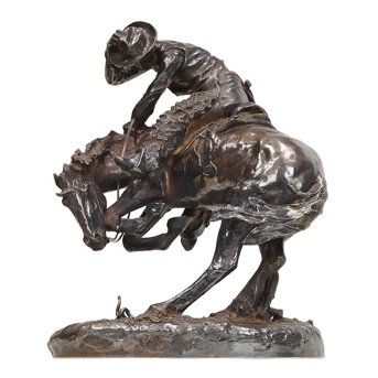 After Frederic Remington The Rattlesnake