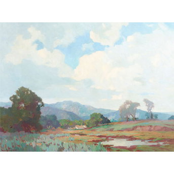 Marion Kavanaugh Wachtel (1876-1954) Clouds Over Laguna Hills