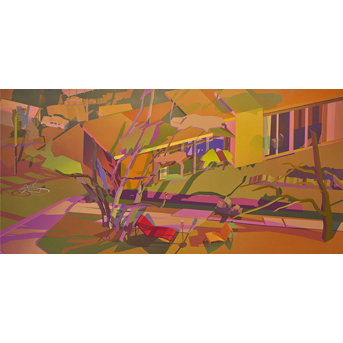 Jonathan Chapline (American, b. 1987) Suburban Subdivision, 2021