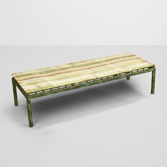 William Haines (1900-1973) Onyx Topped Coffee Table
