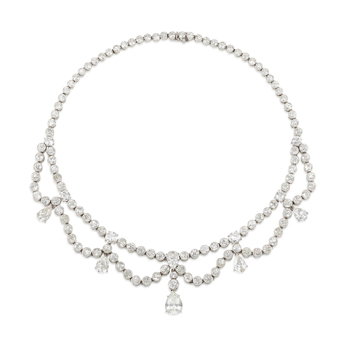 A Diamond Necklace, Circa 1950