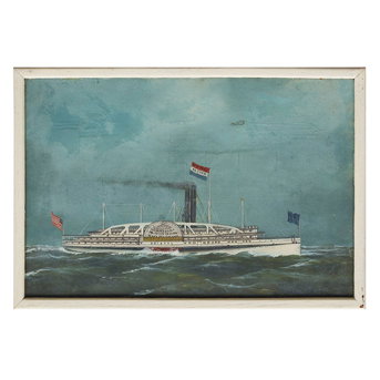 Antonio Jacobsen<br>Bristol Paddle Steamer