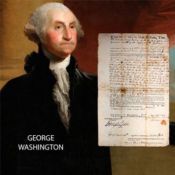 George Washington Signed Land Deed